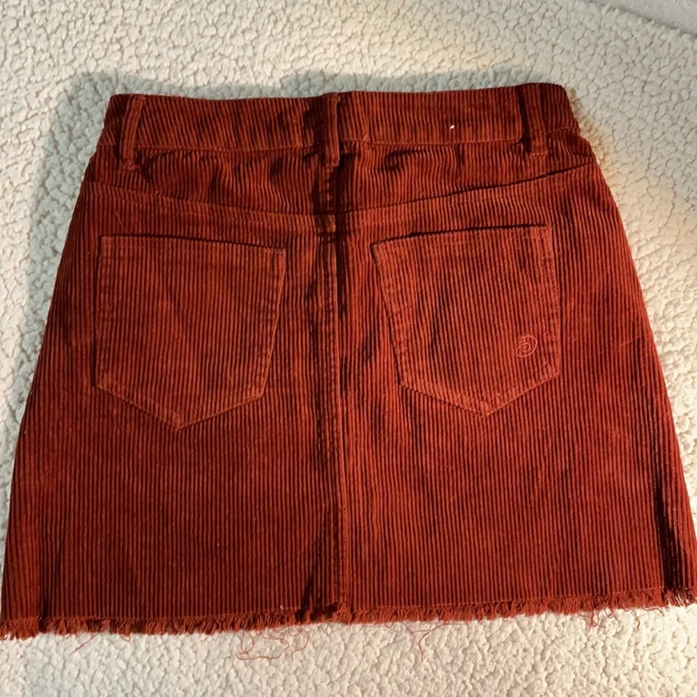 NWOT Indigo Rein Corduroy Skirt